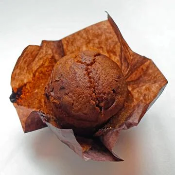One chocolate Cupcake Stock Photos