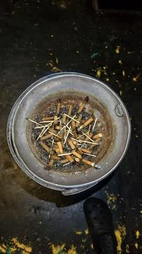 One Cigarette, A Thousand Risks Stock Photos