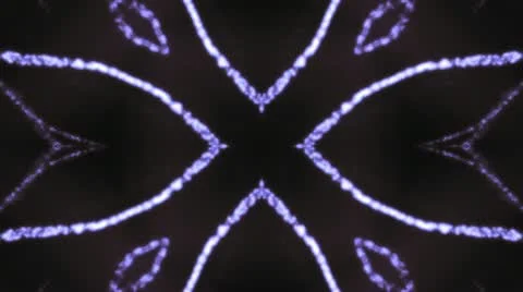 One Color Particle Magic Loop Stock Footage