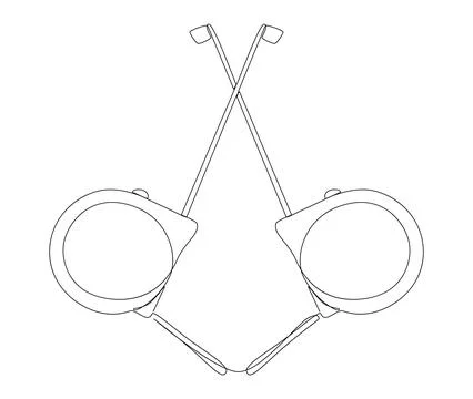 One continuous line of Ruler tape. Thin Line Illustration vector concept. C.. Stock Illustration
