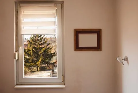 One Corner of a Room 스톡 사진