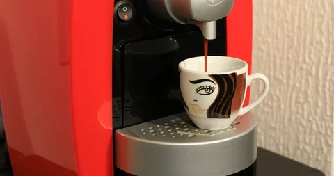 One cup of coffee espresso 動画素材 87688112
