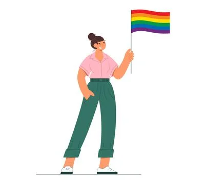 One cute person. Stock Illustration