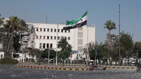 One dead and 18 wounded in new Israeli airstrikes on Damascus, DAMASCUS, SY - 16 Stock Footage 313242670