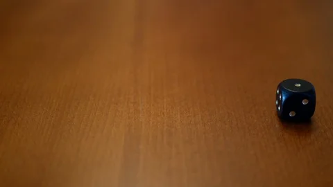 One die with the value of "one" Stock Footage 85851476