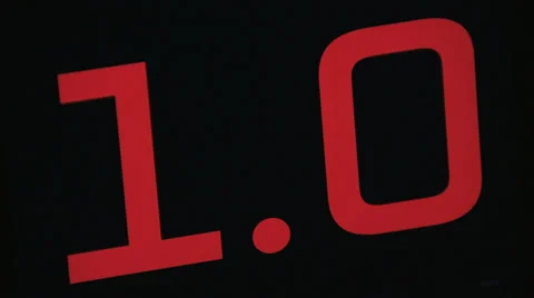 ONE DIGITAL MINUTE Stock-Footage 33795537