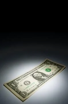 One dollar bank note Foto stock