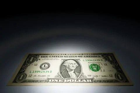 One dollar bank note Stock Photos