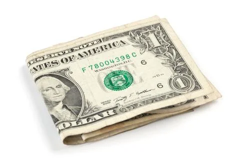 One dollar banknotes Stock Photos