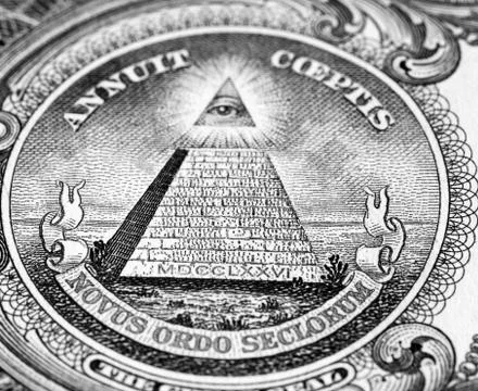 One dollar bill Stock Illustration