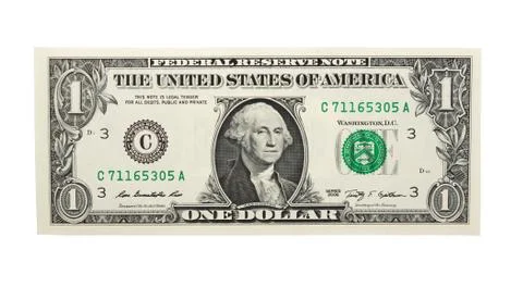 One Dollar Bill Stock Photos