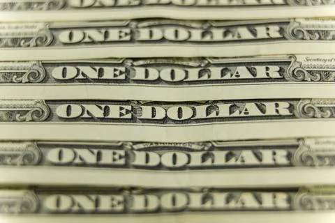 One dollar bill Stock Photos