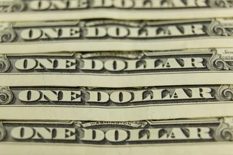 One dollar bill Stock Photos