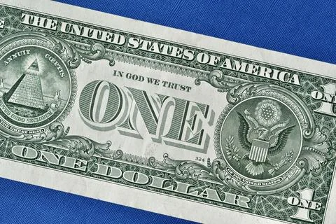 One dollar bill Stock Photos