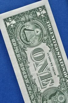 One dollar bill Stock Photos