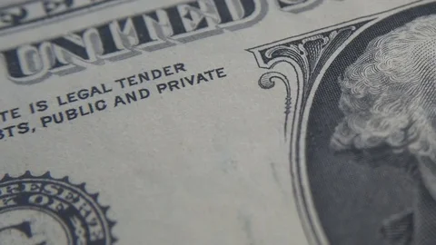 One dollar Stock Footage 80332098