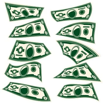 One dollar Stock Illustration