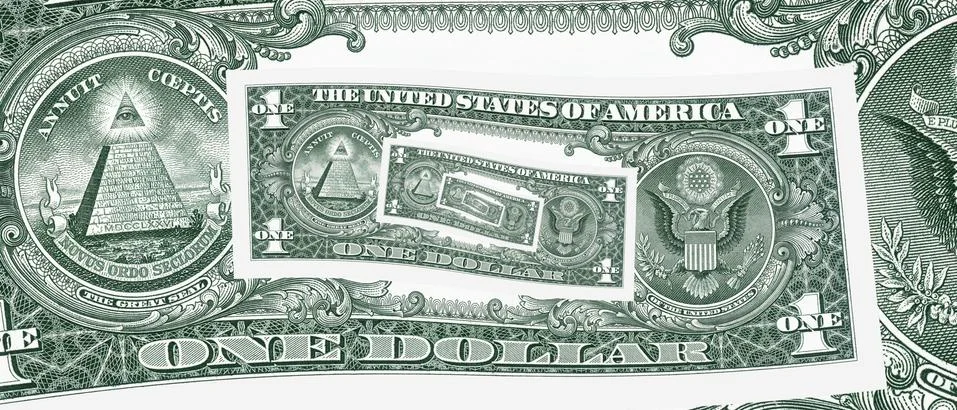 One dollar loop hole Stock Photos