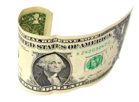 One dollar note Stock Photos