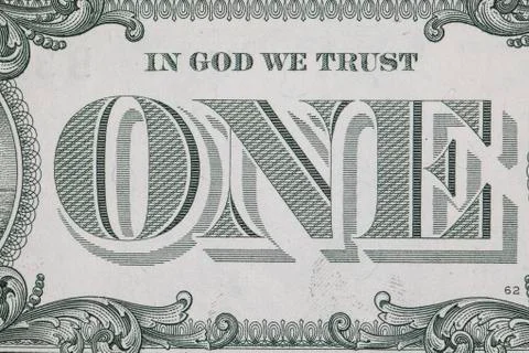 One dollar Stock-Fotos