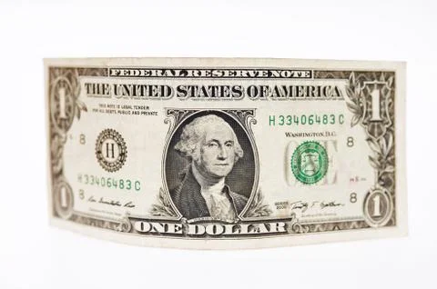 One dollars bill Stock Photos