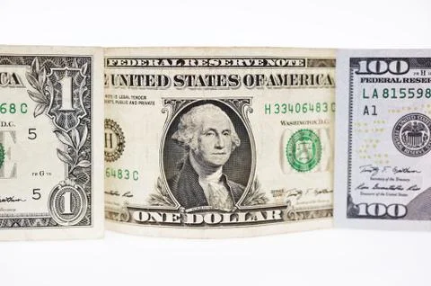 One dollars bill Stock Photos