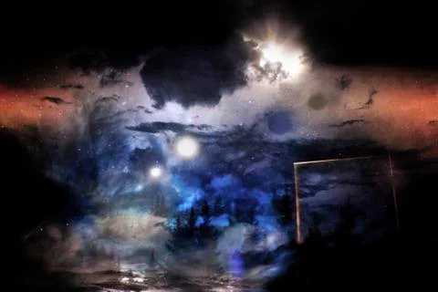 One door of perception Stock Photos