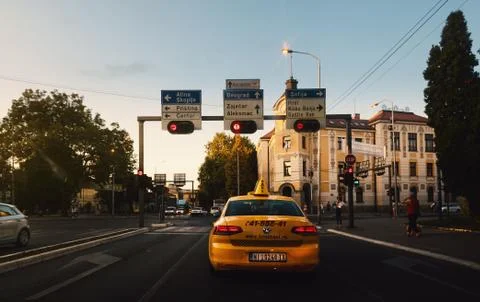 One of Downtown Square Stock-Fotos