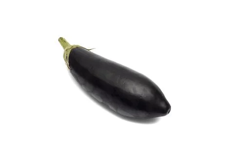 One eggplant Stock Photos