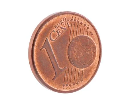 One euro cent Stock Photos