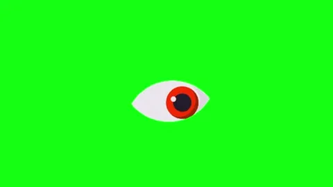 One Eyed Monster Animation Loop Stock Footage 337593311