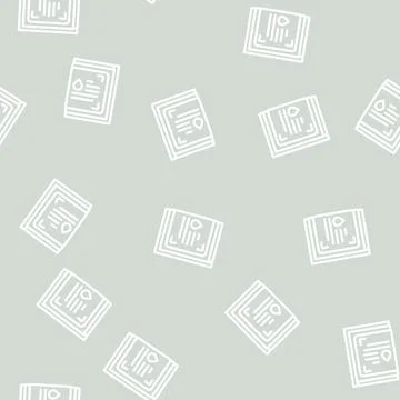 One first aid kit line vector seamless pattern イラスト素材
