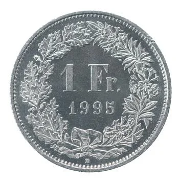 One francs Stock Photos