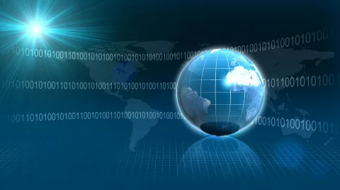 One Globe One Sun Stock Footage 831998