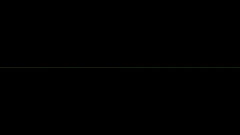 One green electric line passing through the center. Video HD Stock Footage 248068537