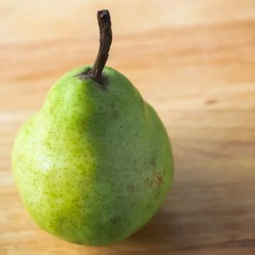 One Green Pear Stock Photos
