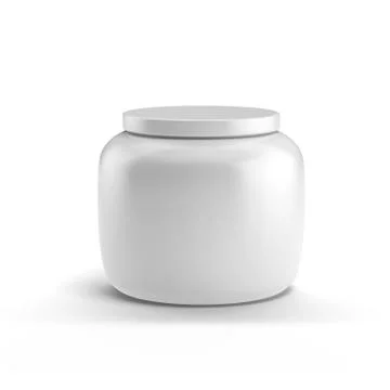 One hand cream box with blank space Иллюстрация