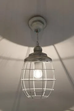 One Hanging Lamp Stock Photos