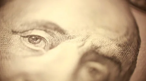 One hundred dollar bill Stock Footage 34868560