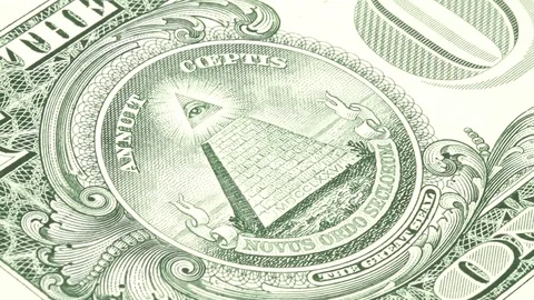 One hundred dollar bills. 스톡 동영상 100412107