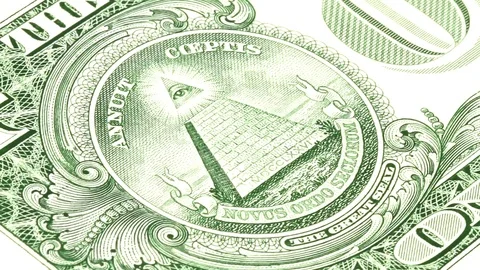 One hundred dollar bills. 스톡 동영상 100412429