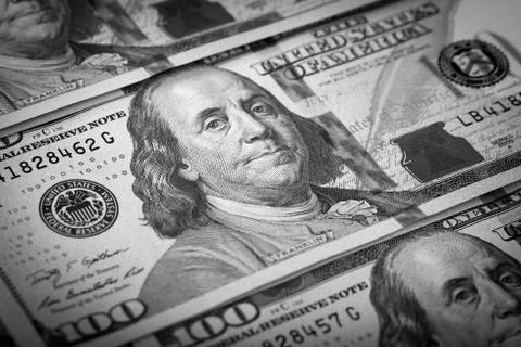 One hundred dollars Stock Photos