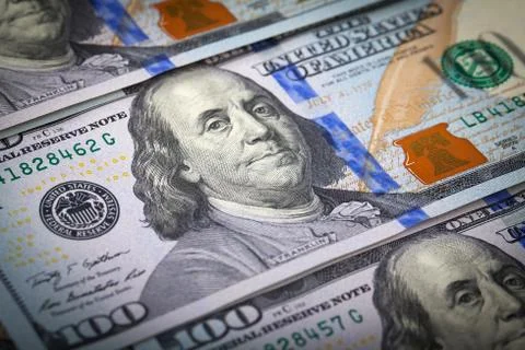 One hundred dollars Stock Photos