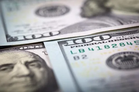 One hundred dollars Stock Photos