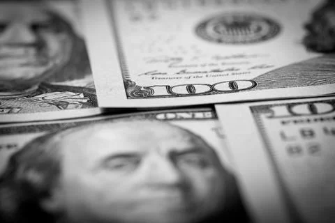 One hundred dollars Stock Photos