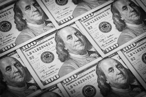 One hundred dollars Stock Photos