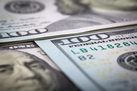 One hundred dollars Stock Photos