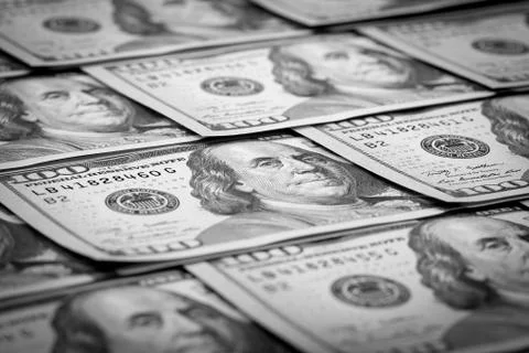 One hundred dollars Stock Photos