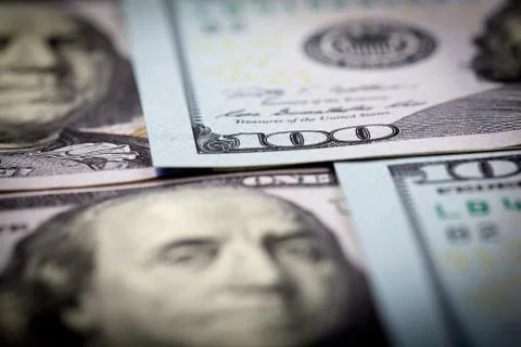 One hundred dollars Stock Photos