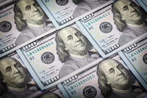 One hundred dollars Stock Photos